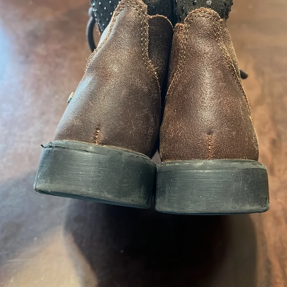 Brown Calzado Elefante Leather Boots